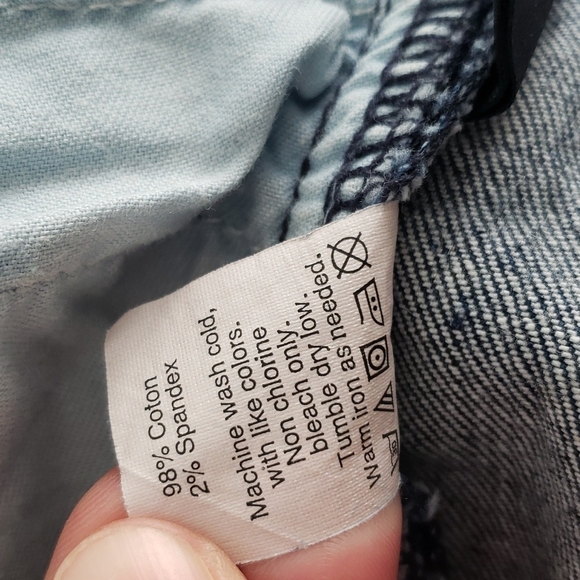 J CREW INDIGO FLORAL DENIM CROPPED MATCHSTICK JEANS, WOMEN'S WAIST: 30, $29 - Picture 8 of 8